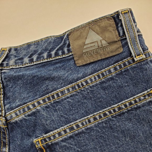 Vtg Y2K Levi's SilverTab Jeans Blue Baggy Loose Denim Pants Men’s 33x32 (34x31) - Picture 4 of 12